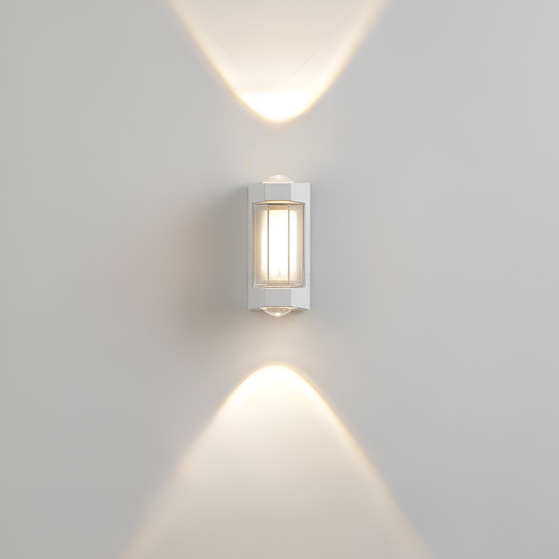 Outdoor Up Down Wall Light | Nordic Minimalist, 3000K Warm White