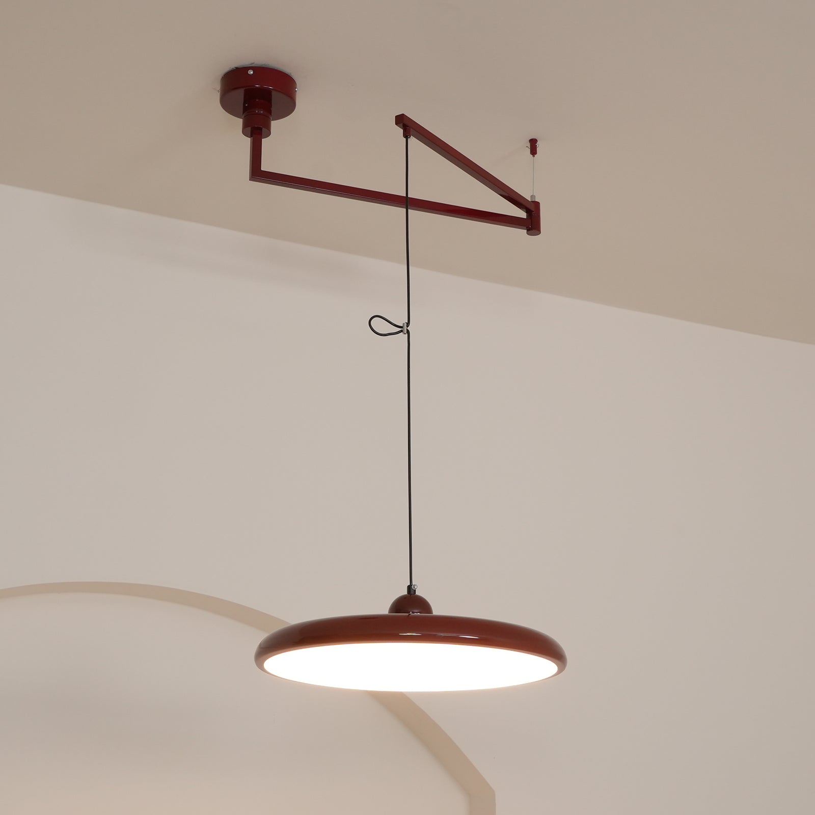 Geometric Pendant Light | Dimmable, Metal and Acrylic Design