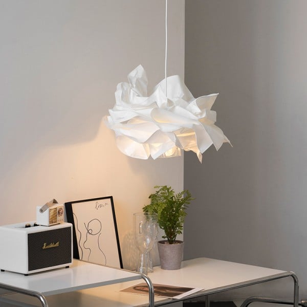 Cloud Pendant Light | Nordic Parchment Shade, Japandi Style