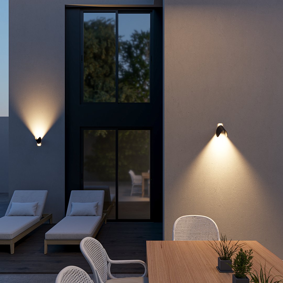 Adjustable Up-Down LED Wall Sconce | Italian-Inspired Metal Design