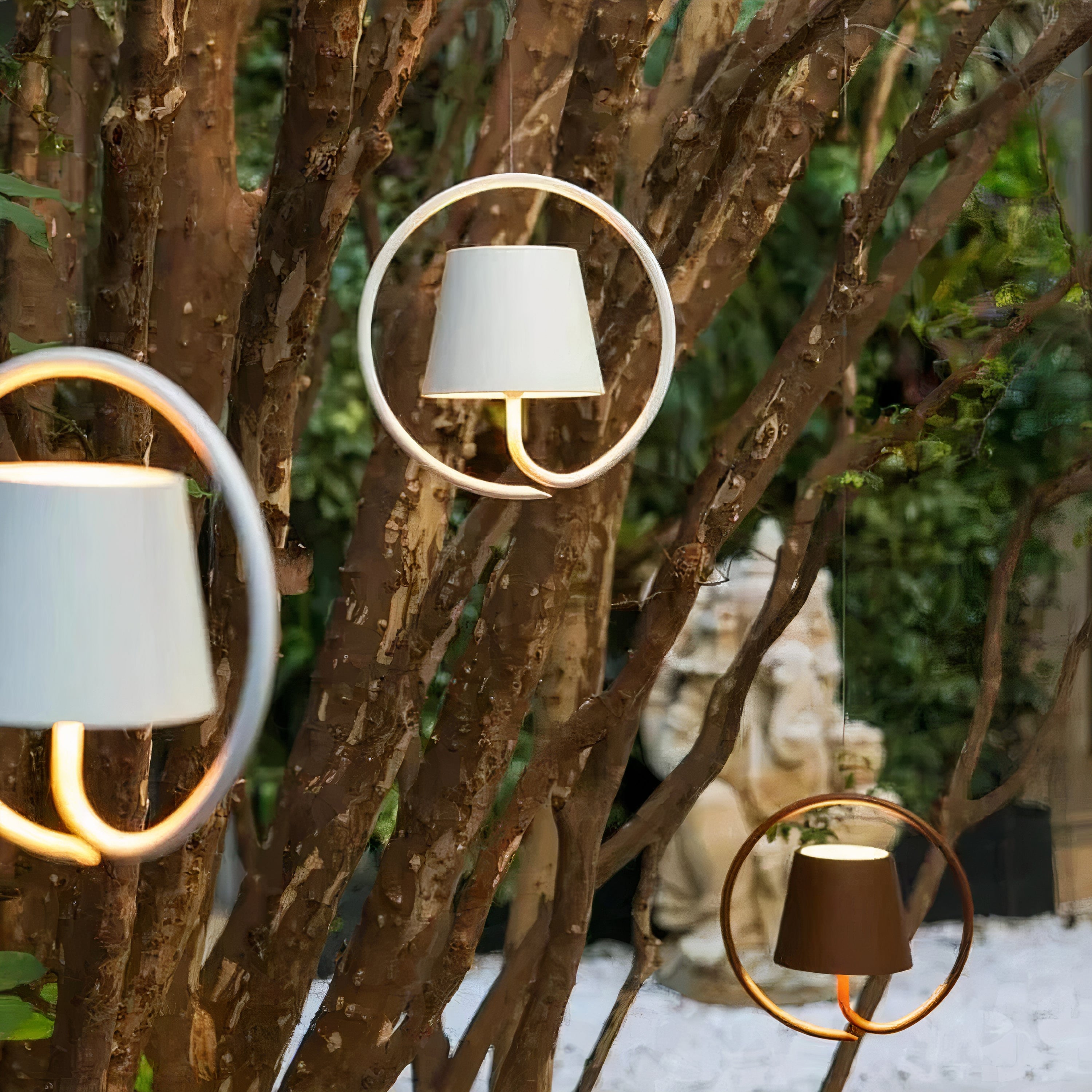 Wireless Pendant Light | Dimmable LED, Rechargeable, IP54