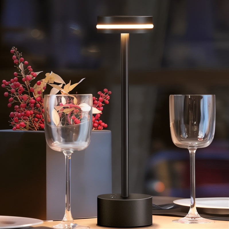 Wireless Dimmable LED Table Lamp | Aluminium, 3 Colour Temperatures