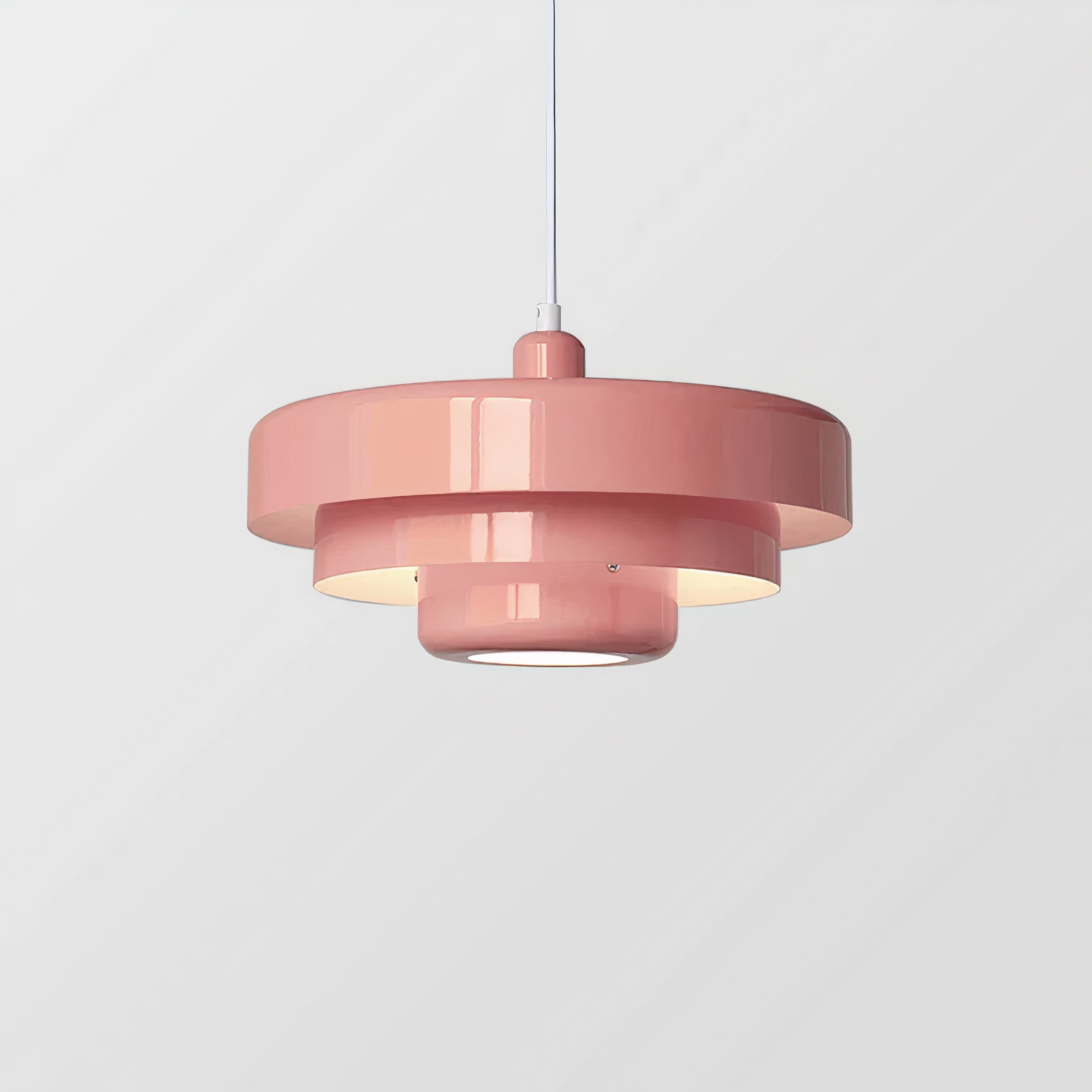 Round Metal Ceiling Light | Scandinavian Style, E27