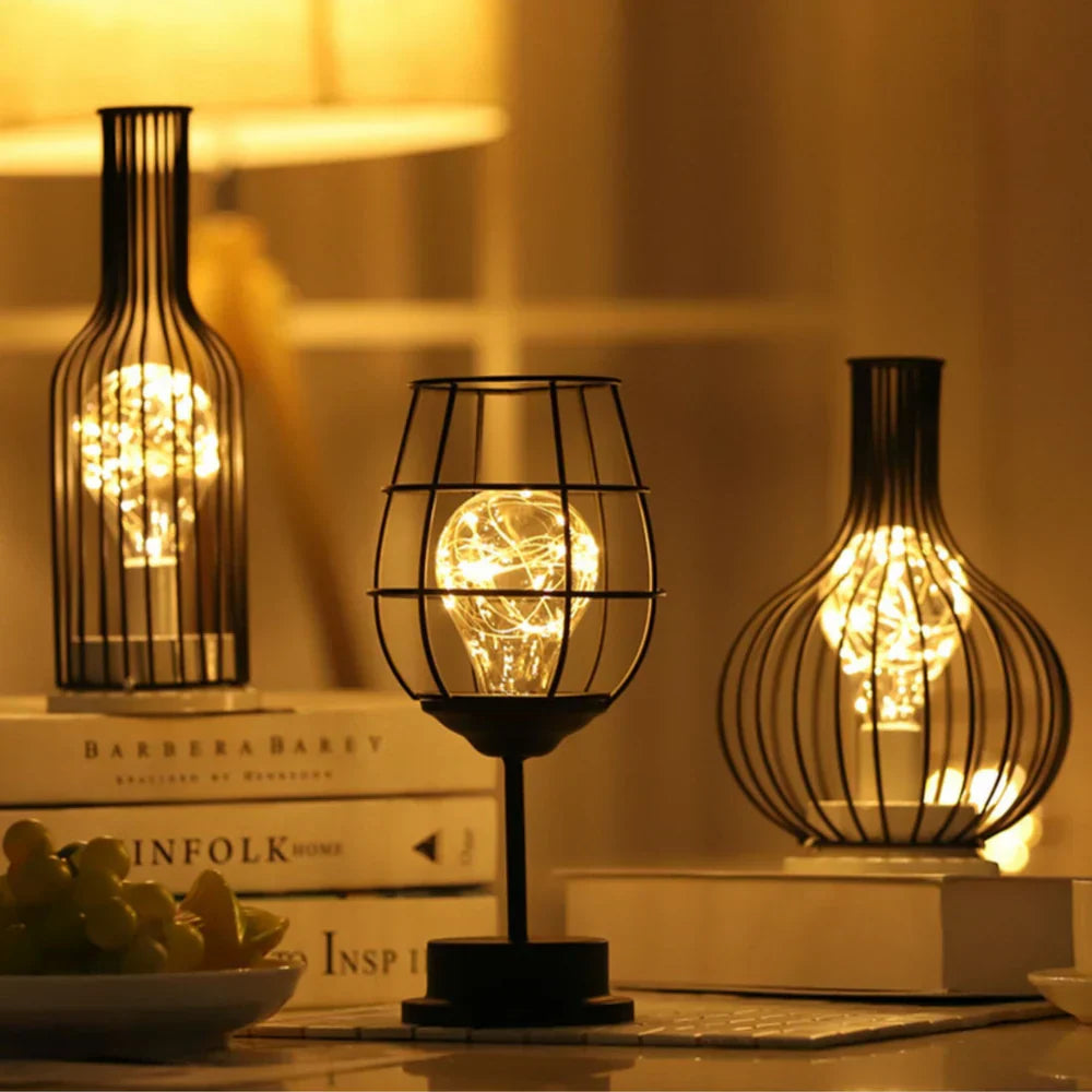 Wireless LED Table Lamp | Scandinavian Style, Dimmable