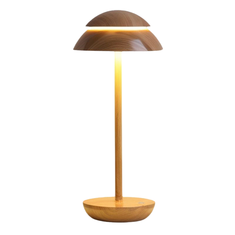 Scandinavian LED Table Lamp | Wireless, Dimmable Aluminium Design