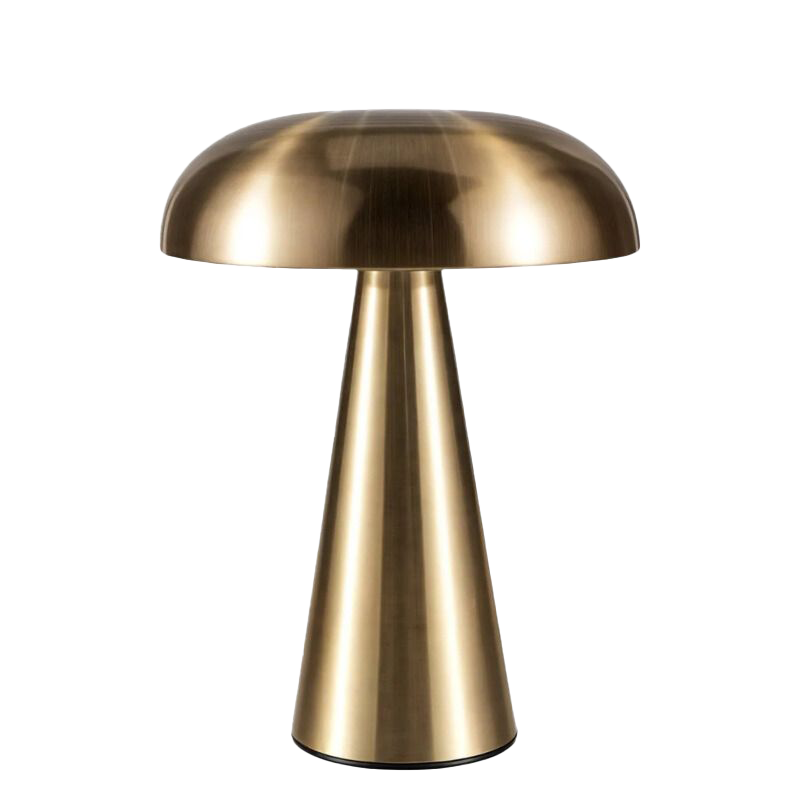 Wireless LED Table Lamp | Dimmable, Touch Control Metal Design