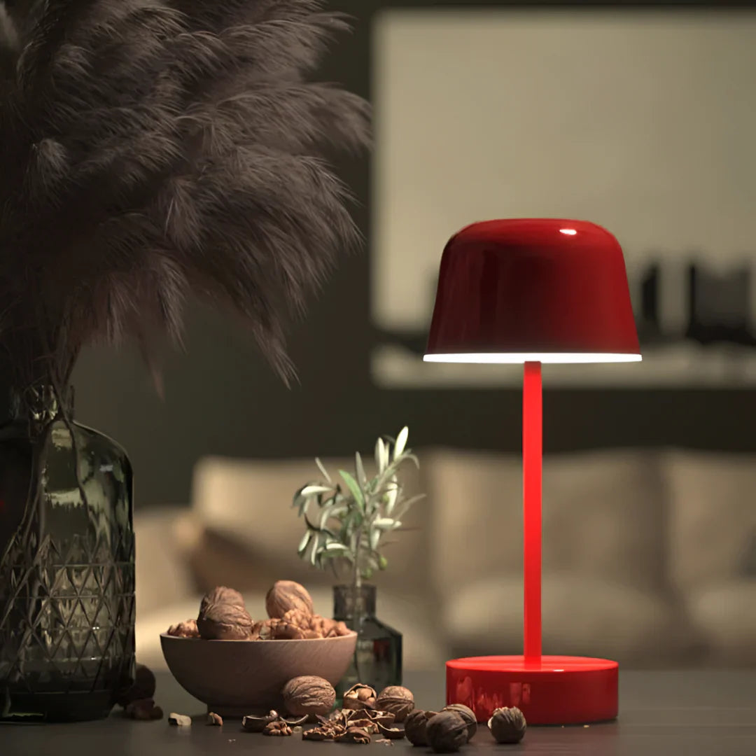 Wireless Dimmable Table Lamp | Rechargeable Aluminium Design