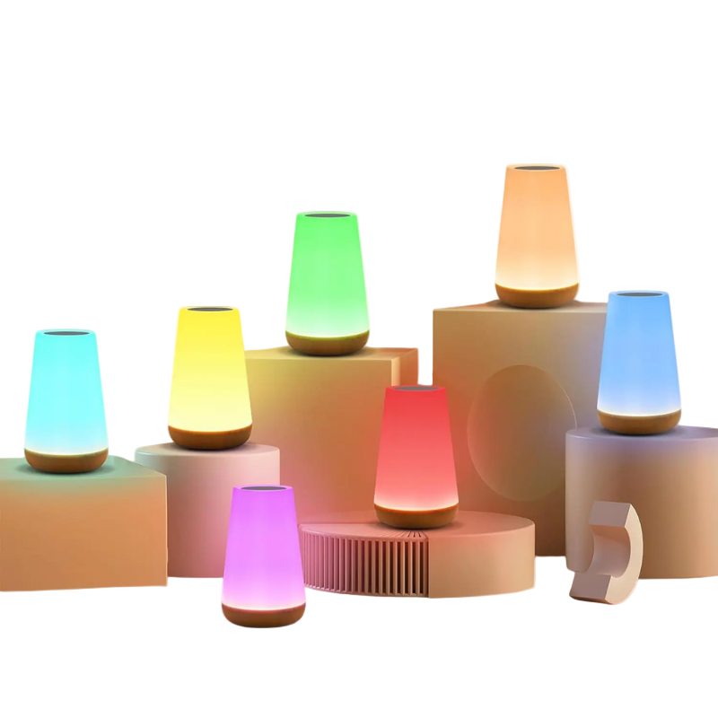 RGB Colour-Changing Night Light | Wireless, Dimmable with Remote