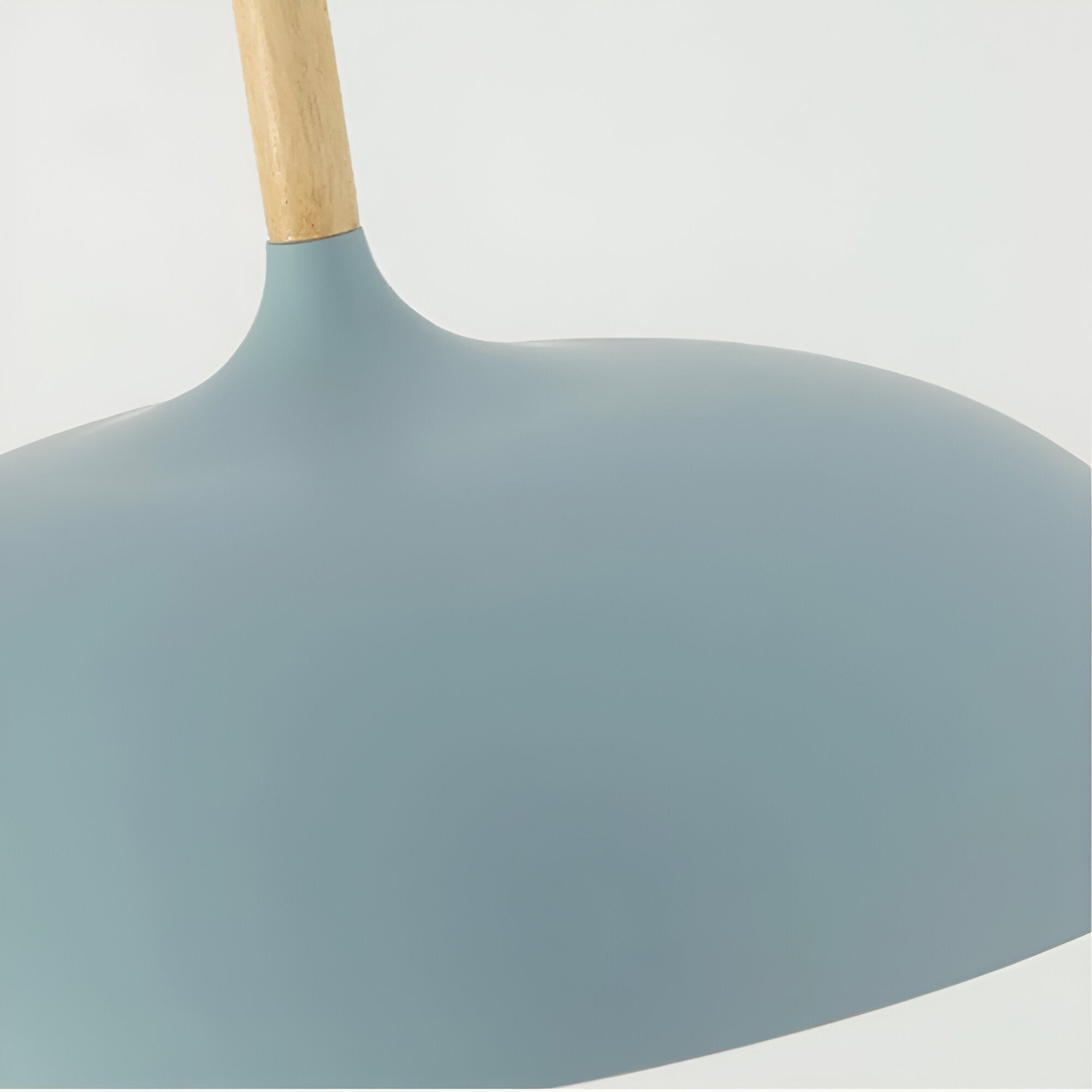 Wood and Iron Pendant Light | Japandi Style, E27, 4 Sizes