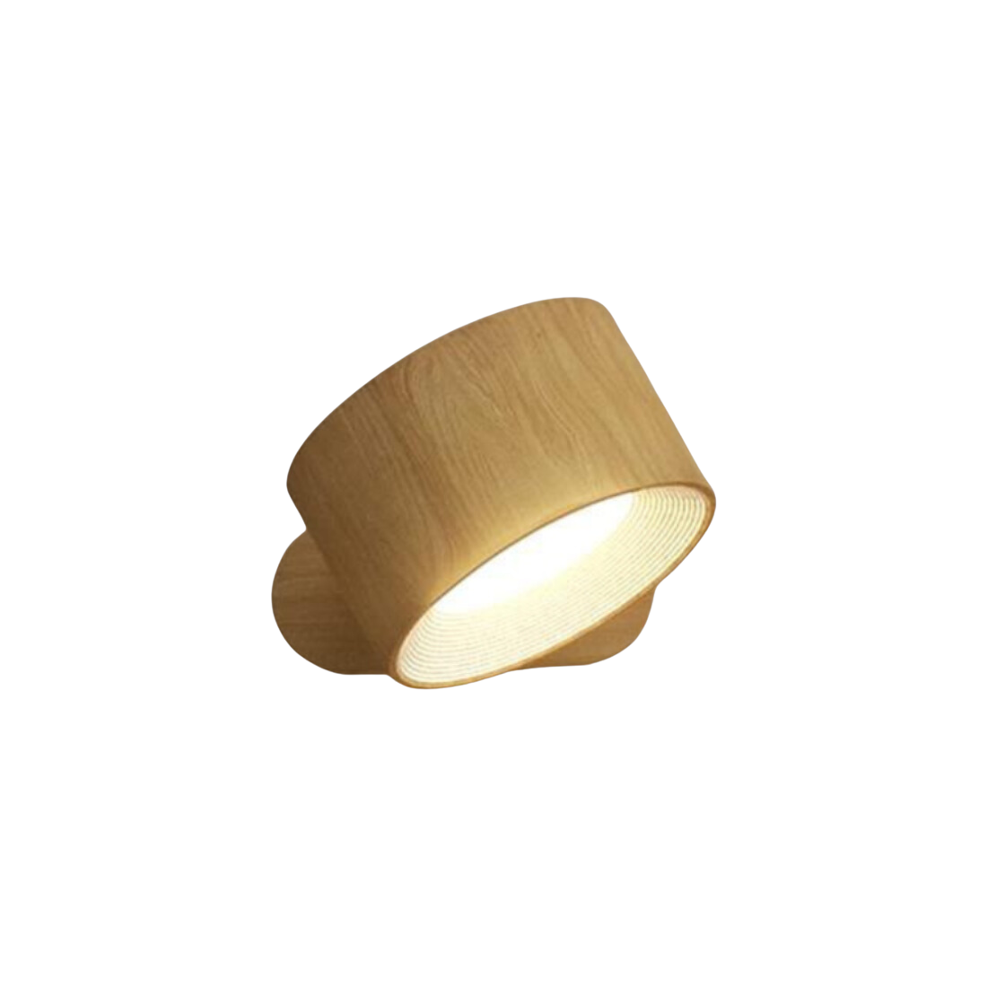 Rechargeable LED Wall Sconce | Wireless, Dimmable, 360° Rotatable
