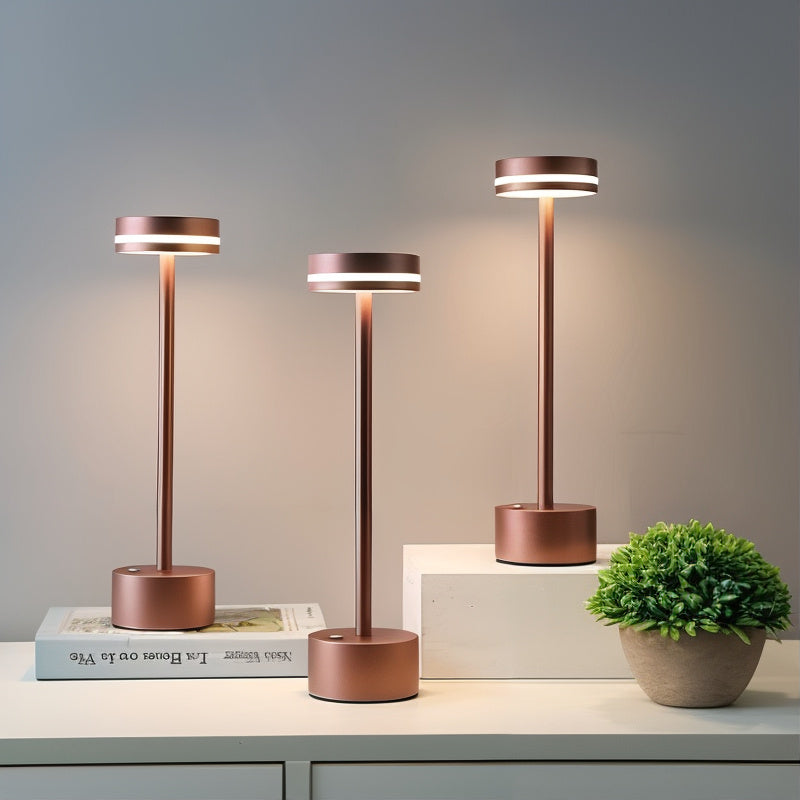 Wireless Dimmable LED Table Lamp | Aluminium, 3 Colour Temperatures