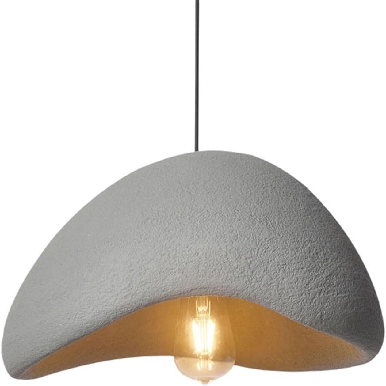 Cloud Burst Japandi Pendant Light | Wabi Sabi, High-Density Polystyrene