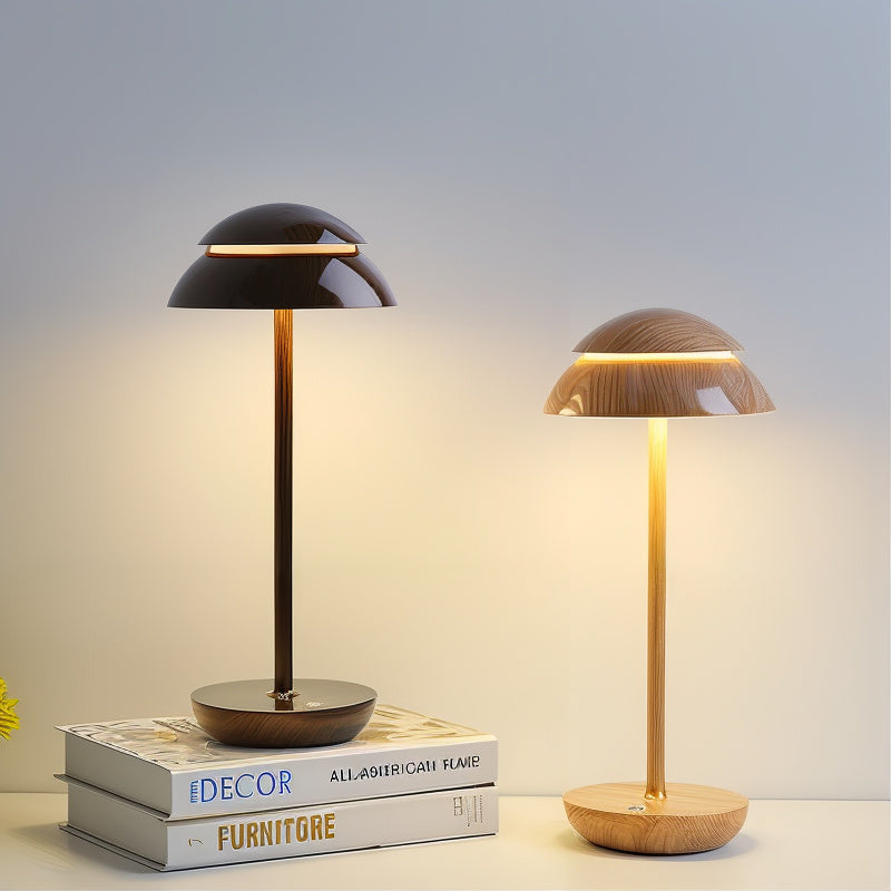 Scandinavian LED Table Lamp | Wireless, Dimmable Aluminium Design