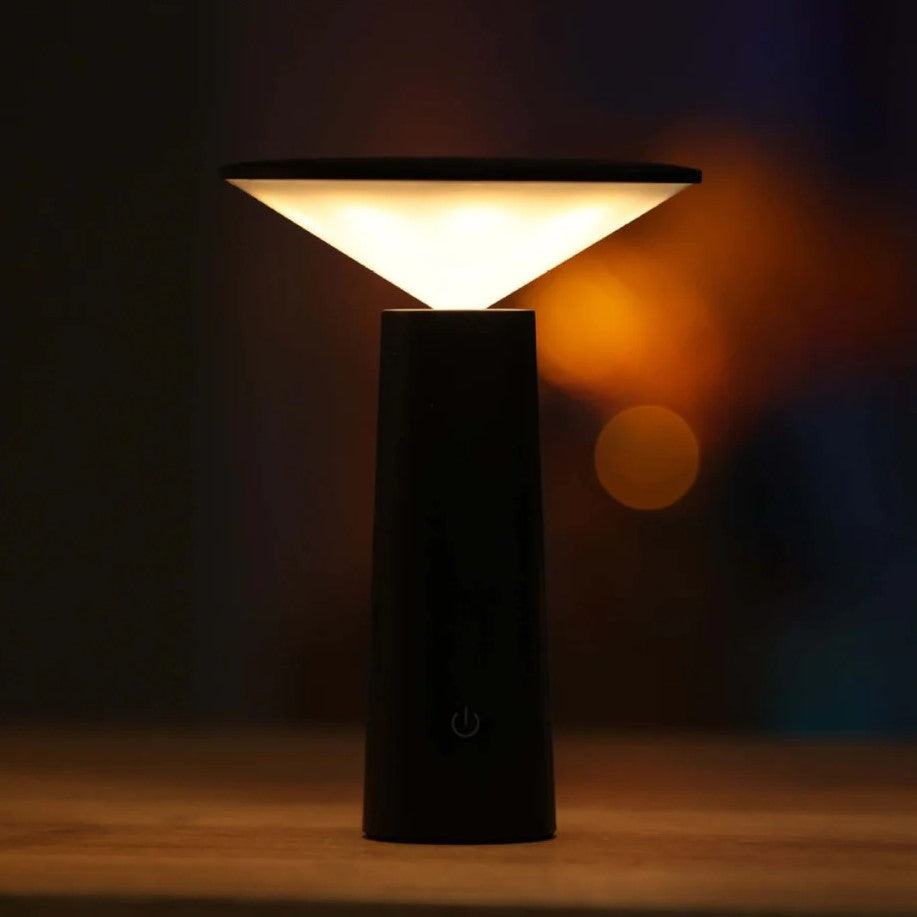 Wireless LED Table Lamp | 360° Adjustable, Dimmable, Rechargeable