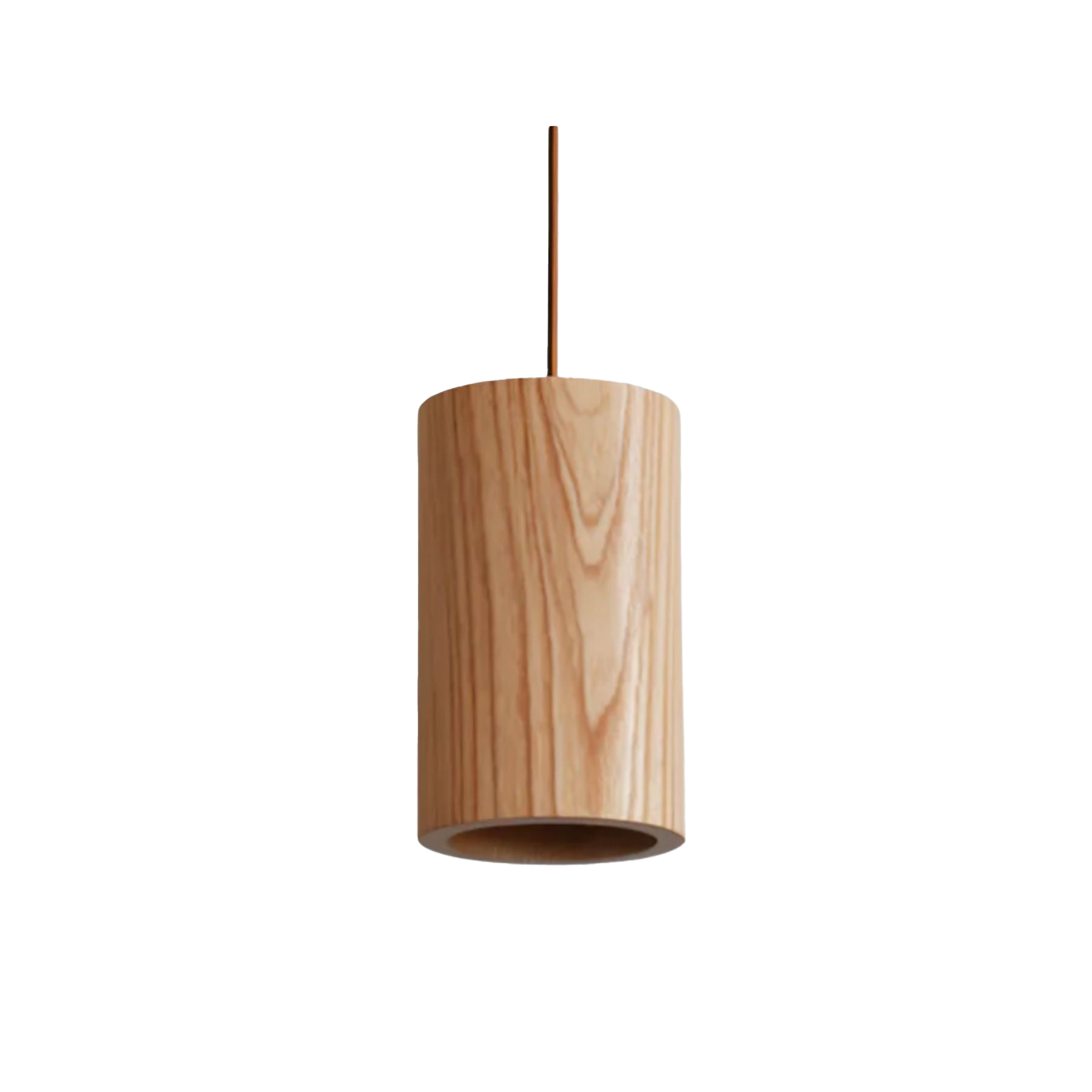 Small Timber Pendant Light | GU10, Scandinavian Style
