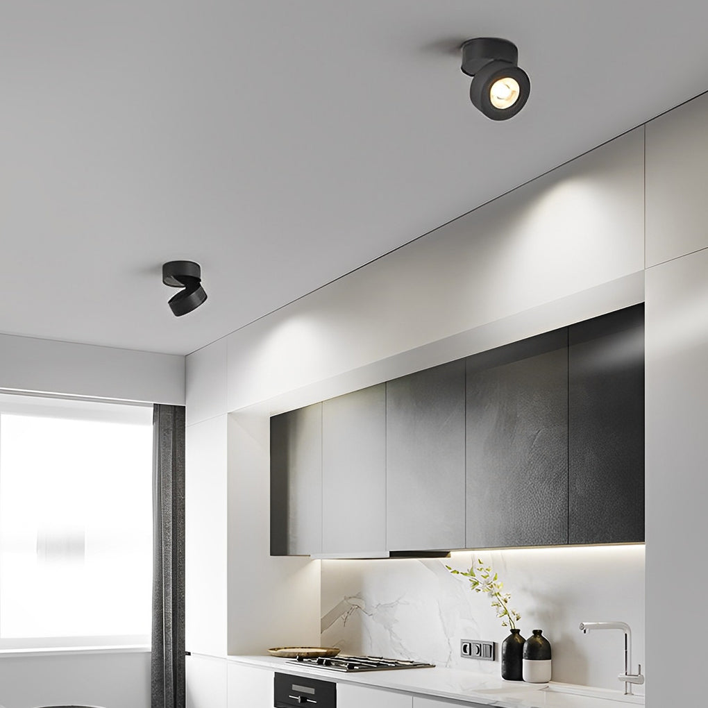Adjustable LED Ceiling Spotlight | Surface Mount, 3000K Warm White