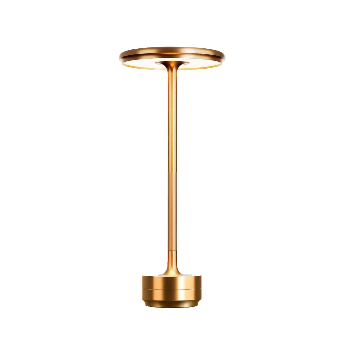 Wireless Dimmable Metal Table Lamp | Retro Style, USB Rechargeable
