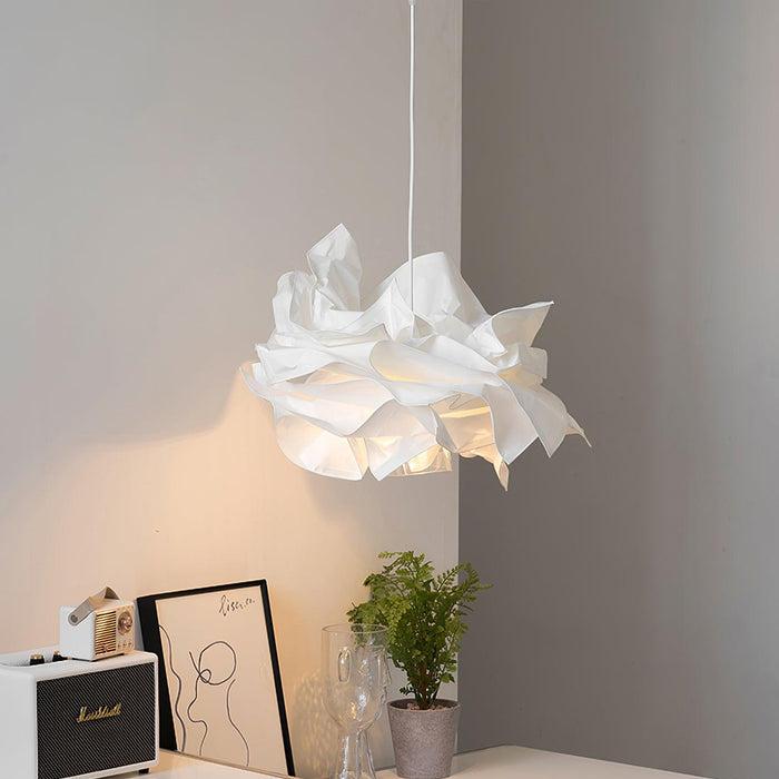 Cloud Pendant Light | Nordic Parchment Shade, Japandi Style