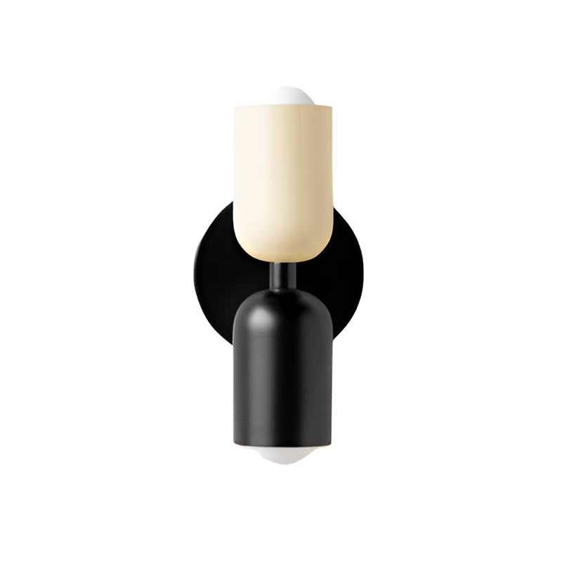 Double Head Iron Wall Sconce | Nordic Style, Up-Down Light
