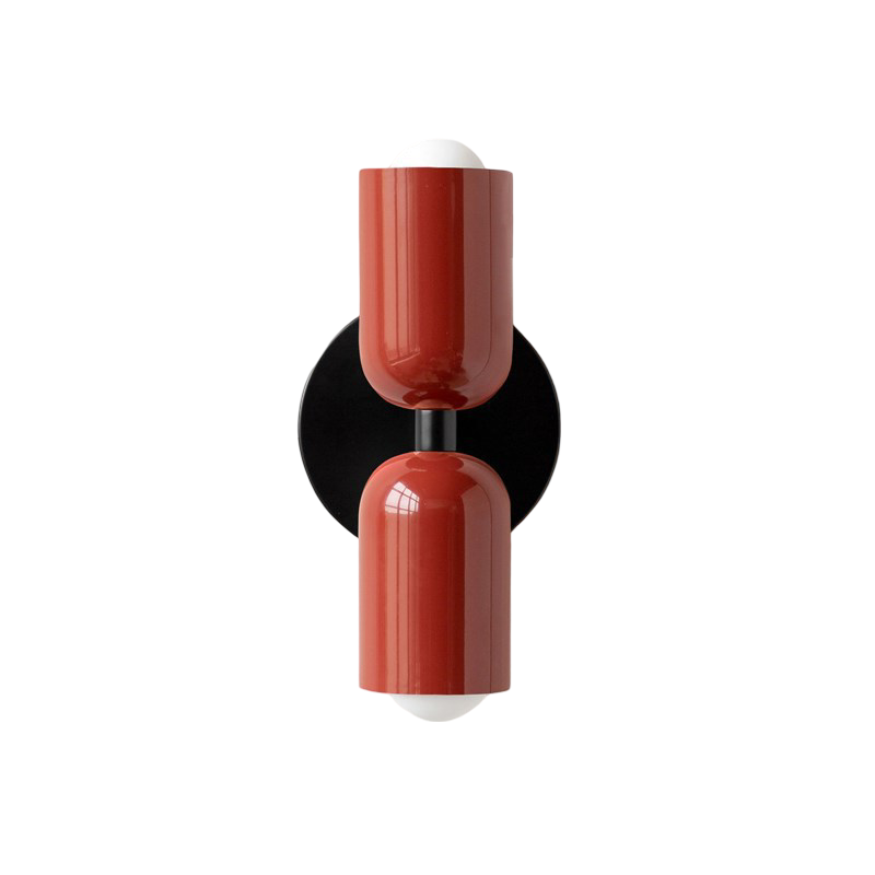 Double Head Iron Wall Sconce | Nordic Style, Up-Down Light