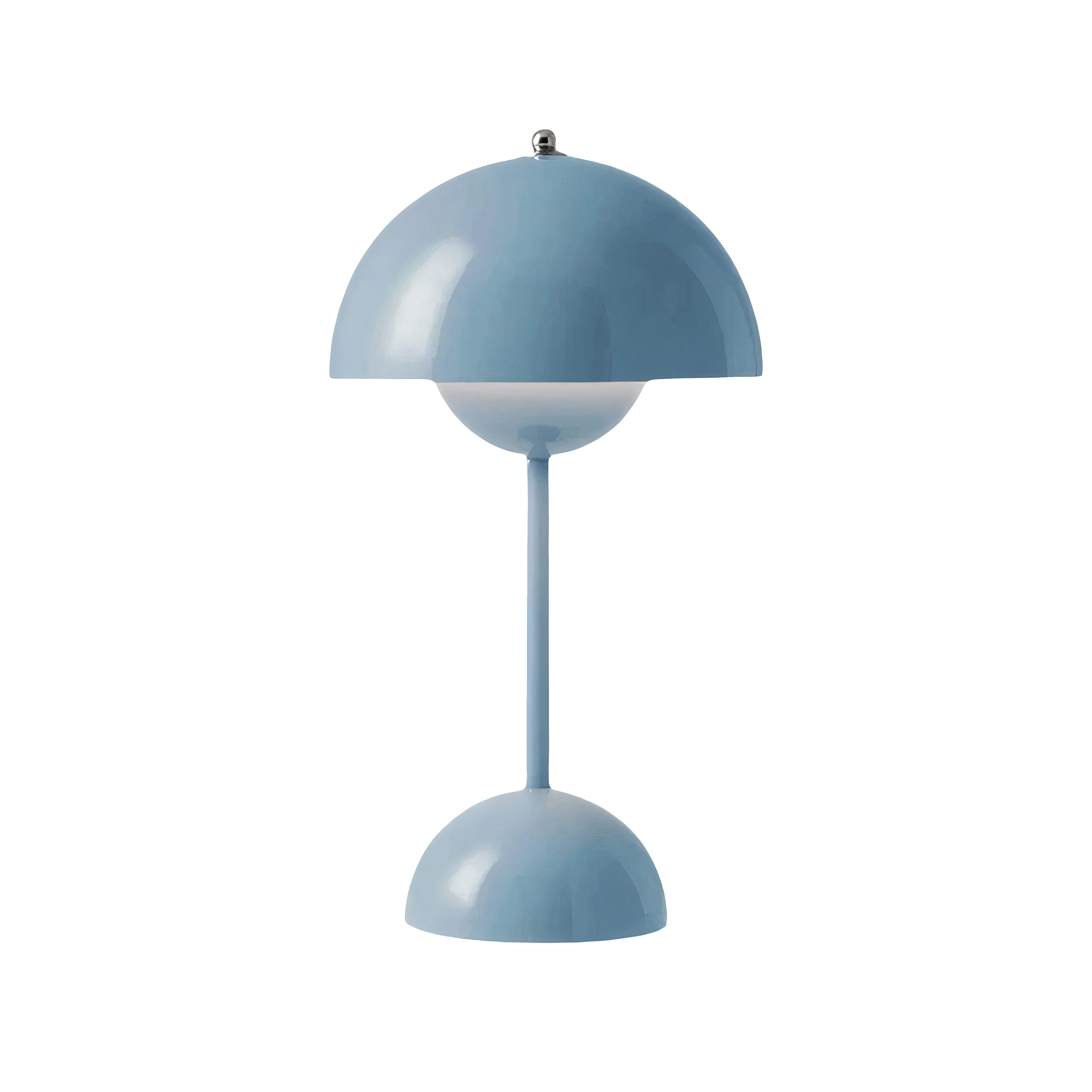 Scandinavian LED Table Lamp | Wireless, Dimmable, Metal Design