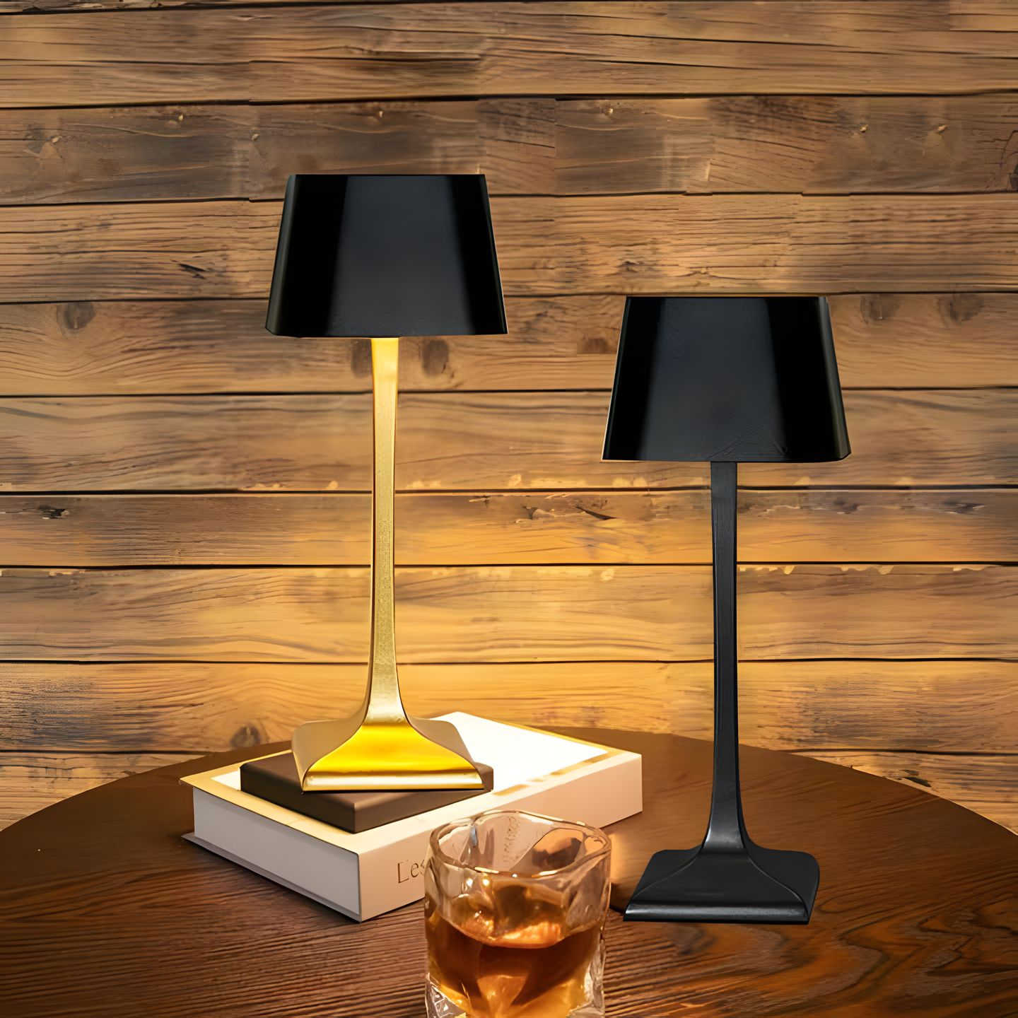 Cordless LED Table Lamp | Touch Dimmable, IP54 Aluminium