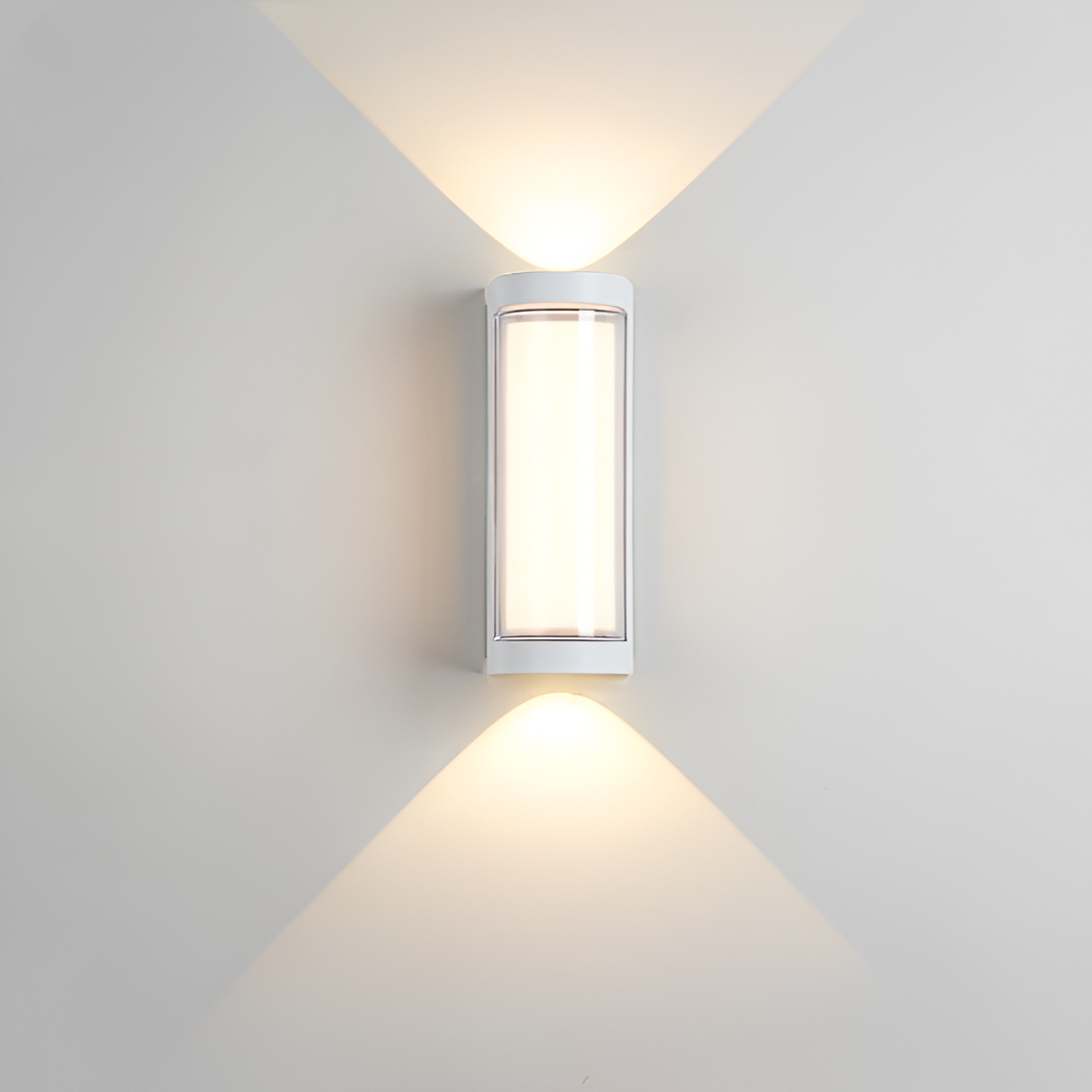 Outdoor Up Down Wall Light | Nordic Minimalist, 3000K Warm White