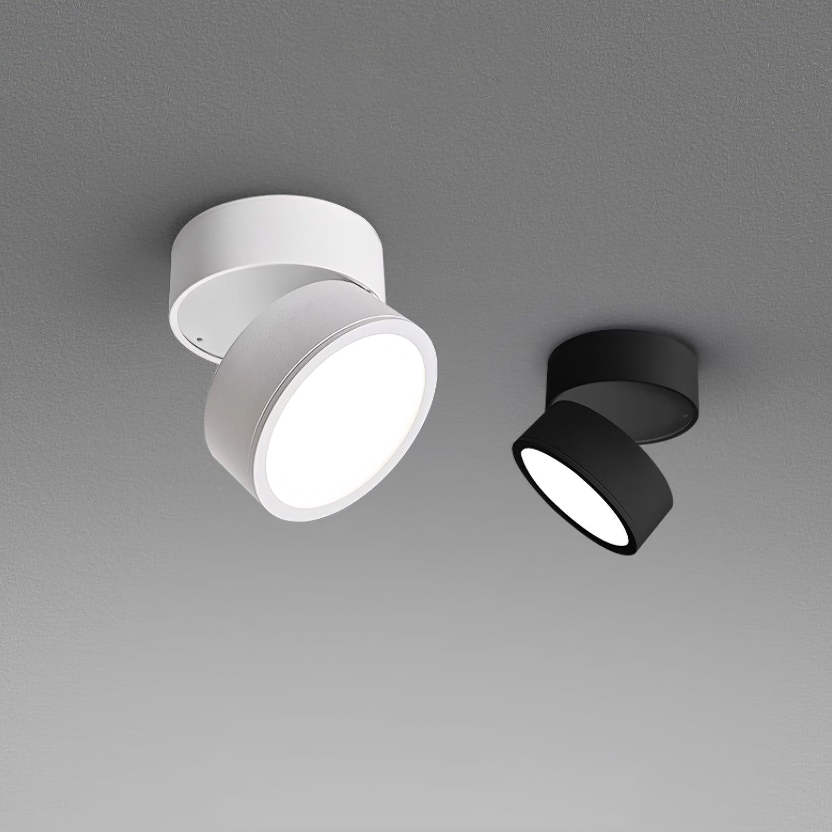 Adjustable LED Ceiling Spotlight | Surface Mount, 3000K Warm White