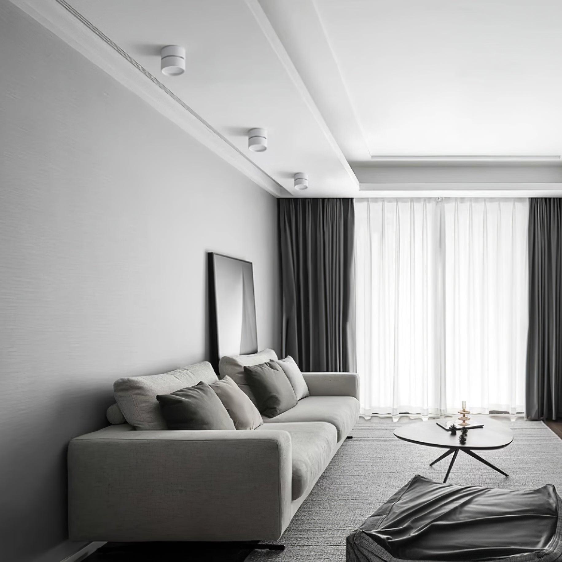 Adjustable LED Ceiling Spotlight | Surface Mount, 3000K Warm White