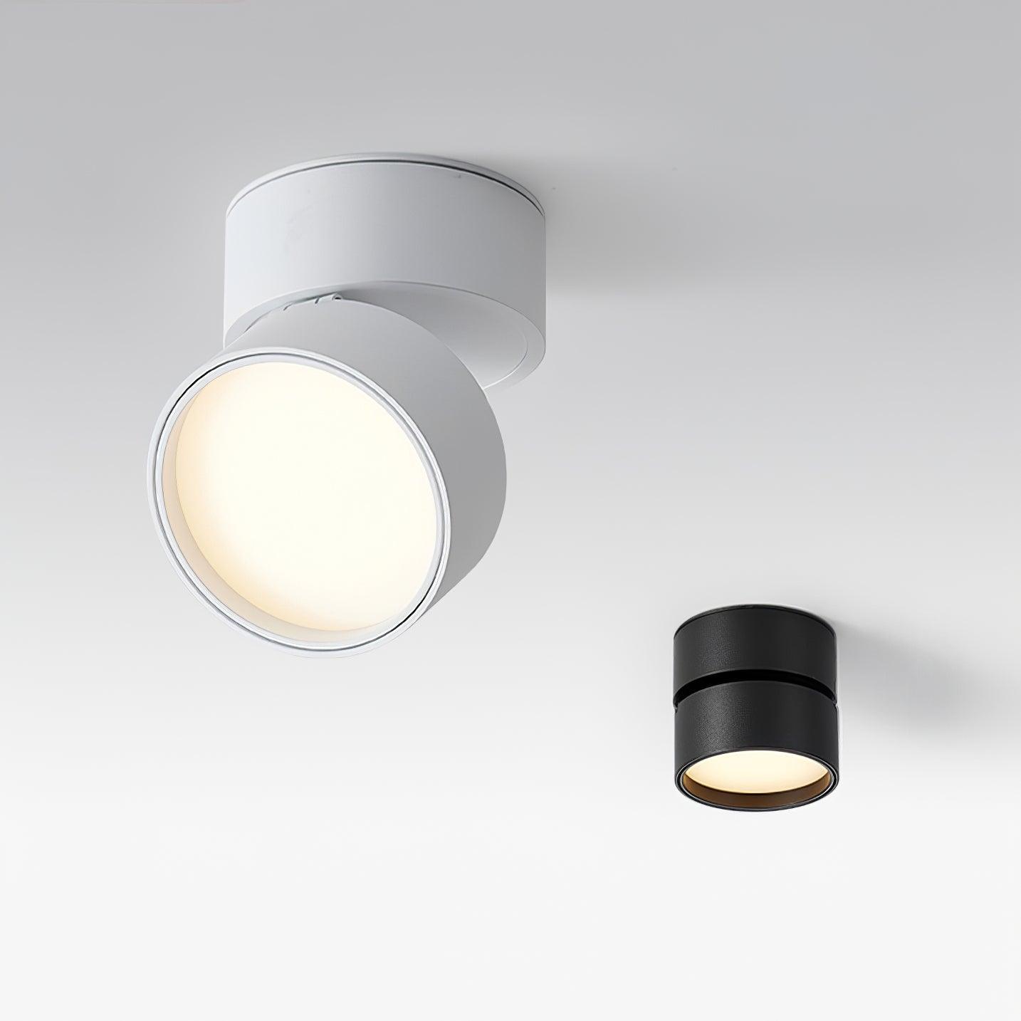 Adjustable LED Ceiling Spotlight | Surface Mount, 3000K Warm White