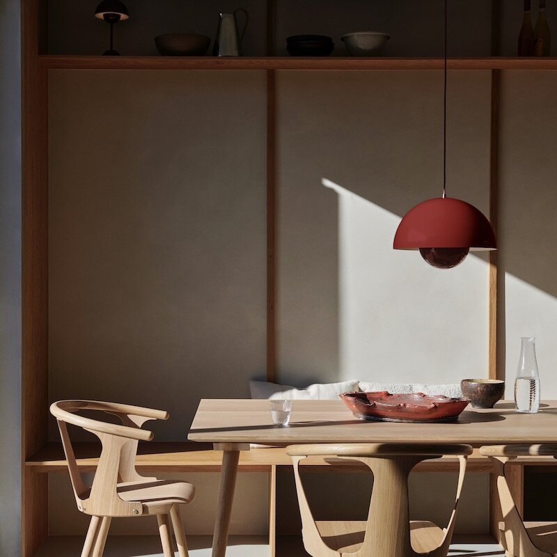 Coloured Pendant Light | Scandinavian LED, Dimmable Metal