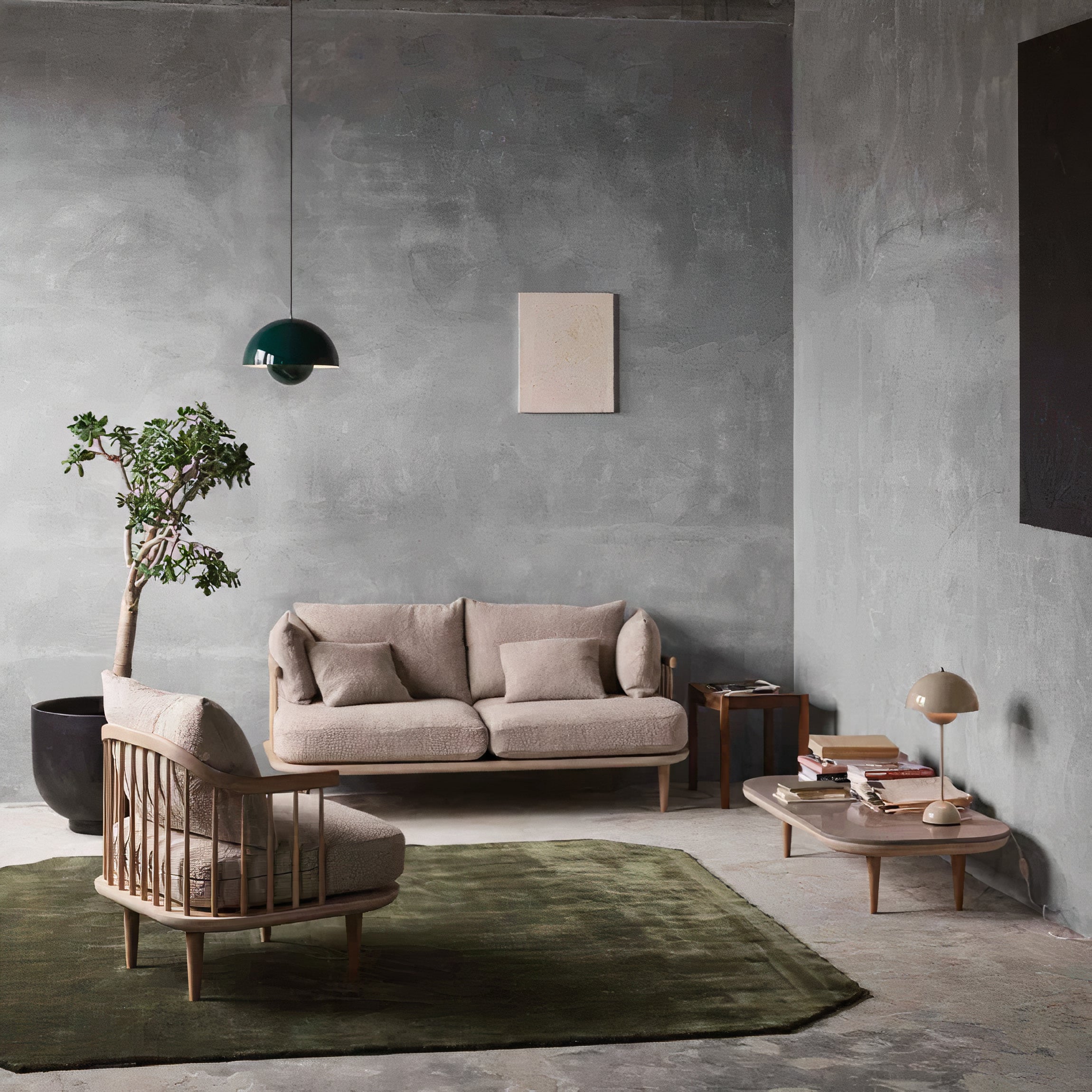 Coloured Pendant Light | Scandinavian LED, Dimmable Metal