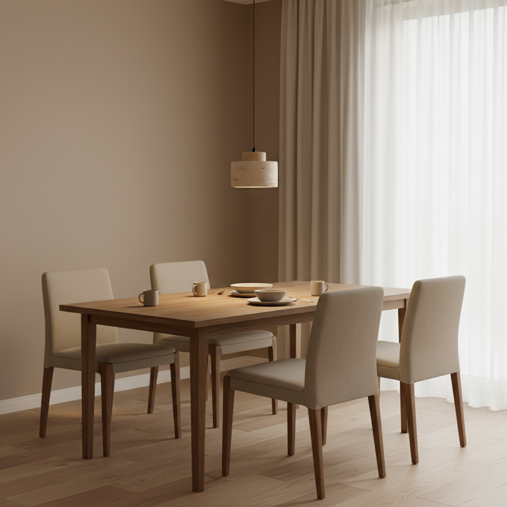 Travertine Stone Wall Light | Nordic Minimalist, Warm White LED