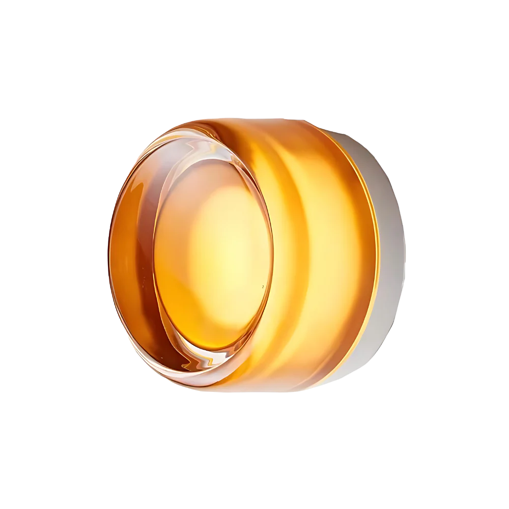 Dimple Glass Wall Sconce | Dusk-to-Dawn Sensor, 3000K Warm White