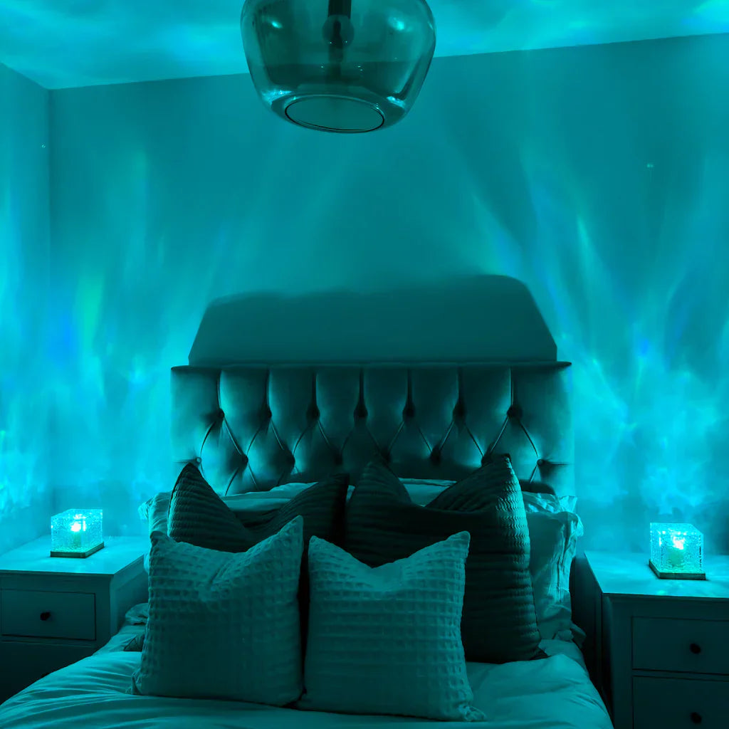 Aurora RGB Mood Lamp | 16-Colour LED, Timber Base