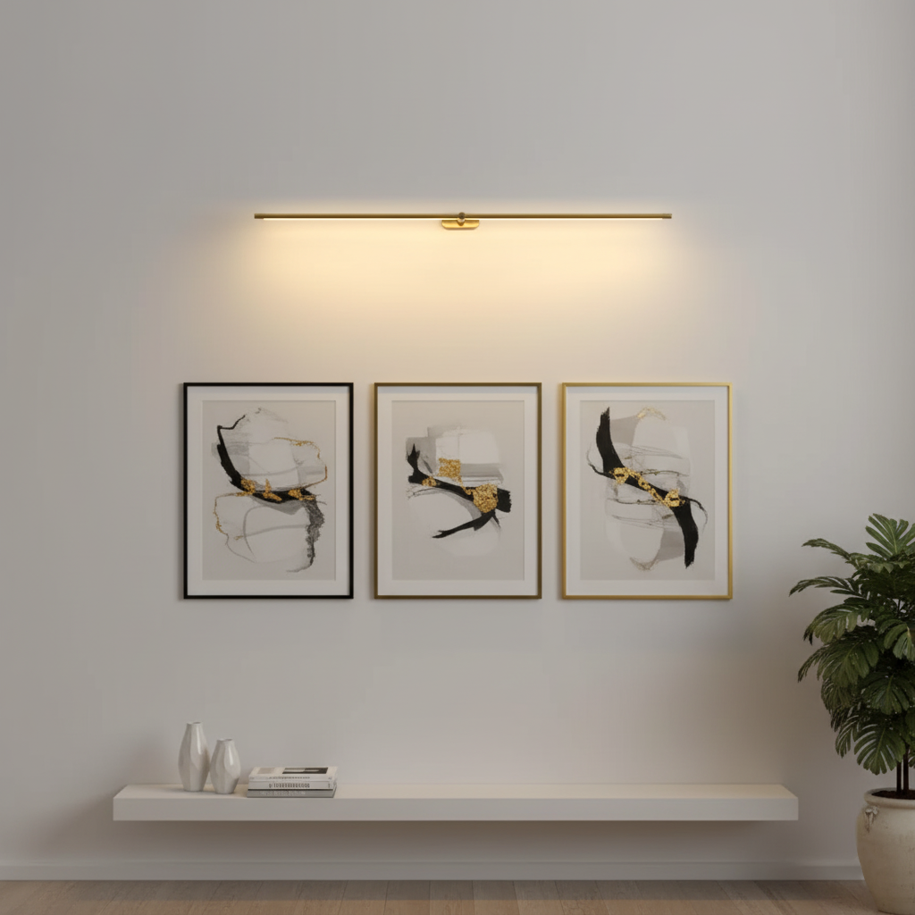 Wireless Linear LED Wall Light | Dimmable, USB Rechargeable