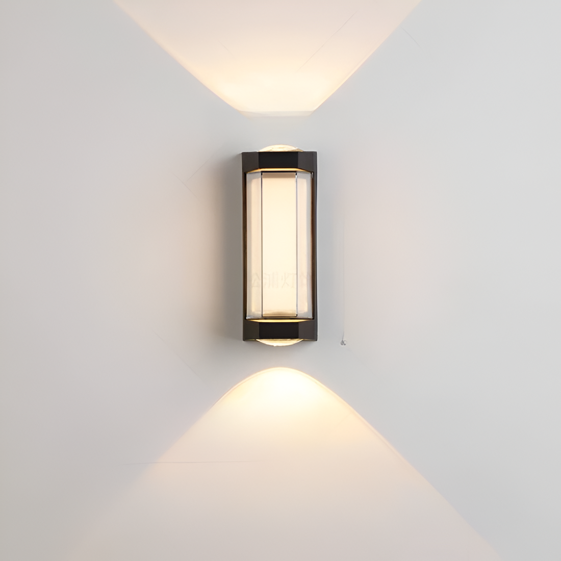 Outdoor Up Down Wall Light | Nordic Minimalist, 3000K Warm White