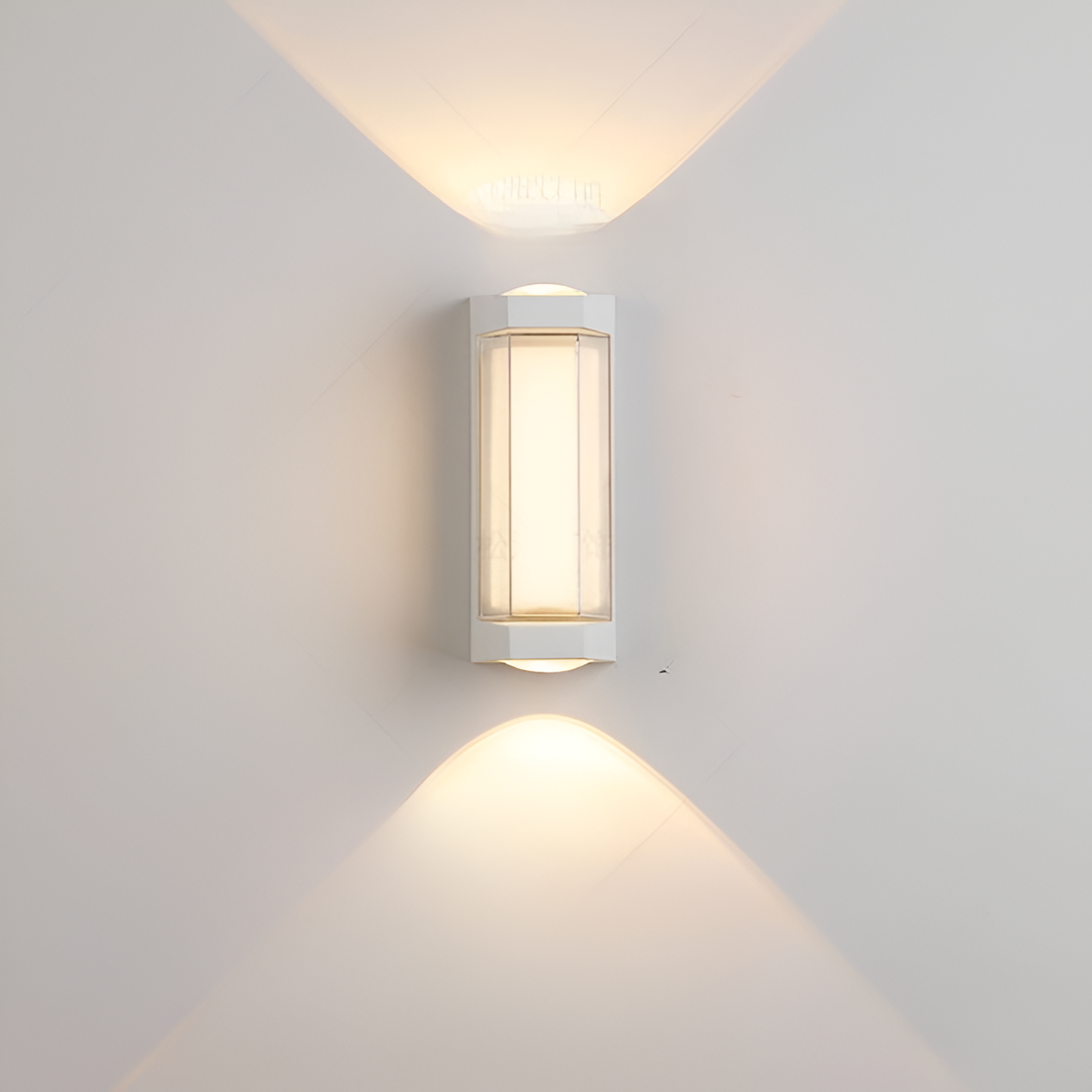 Outdoor Up Down Wall Light | Nordic Minimalist, 3000K Warm White