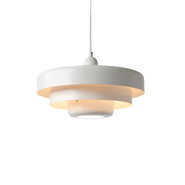 Round Metal Ceiling Light | Scandinavian Style, E27
