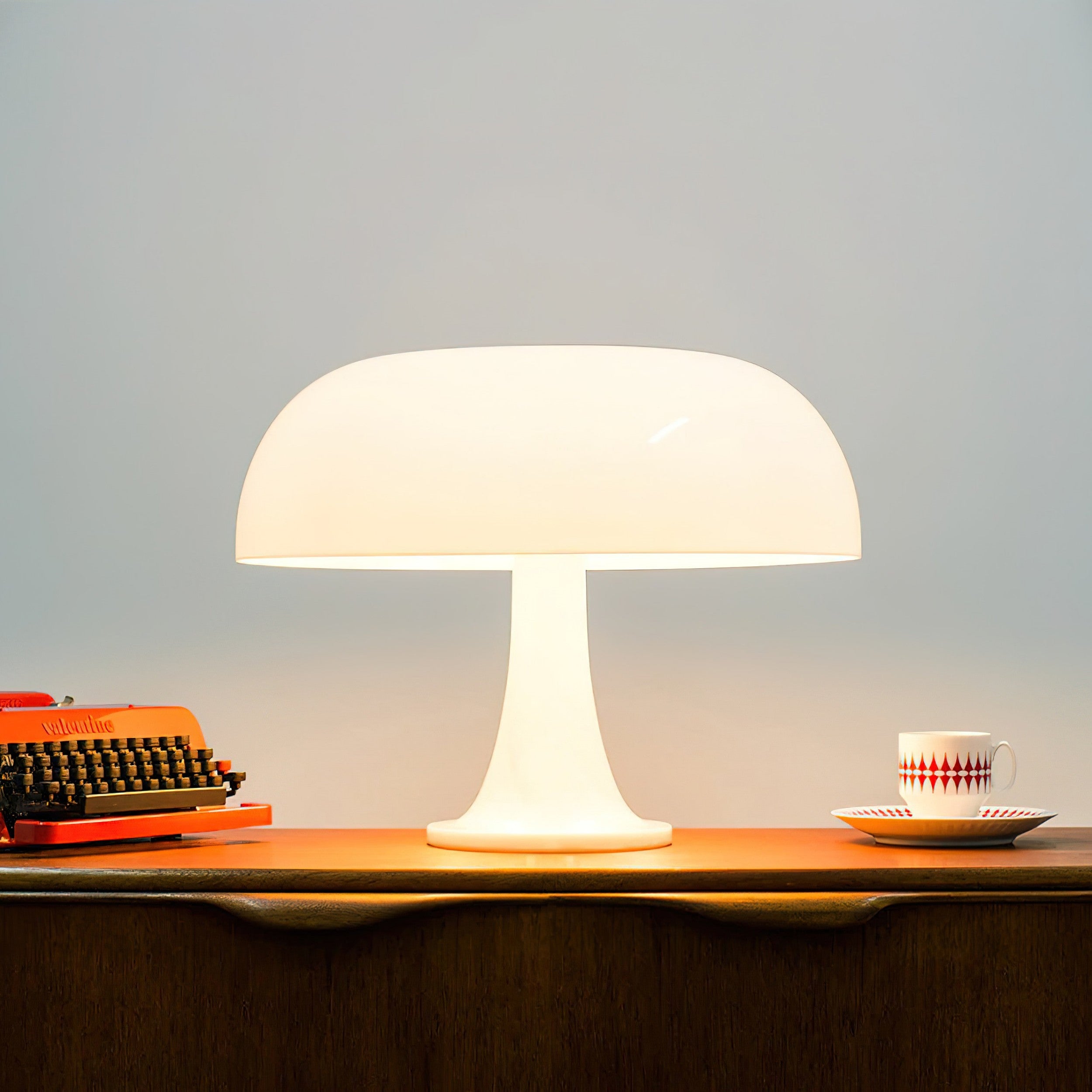 Retro Mushroom Table Lamp | 1960s Italian Design, 4x E14