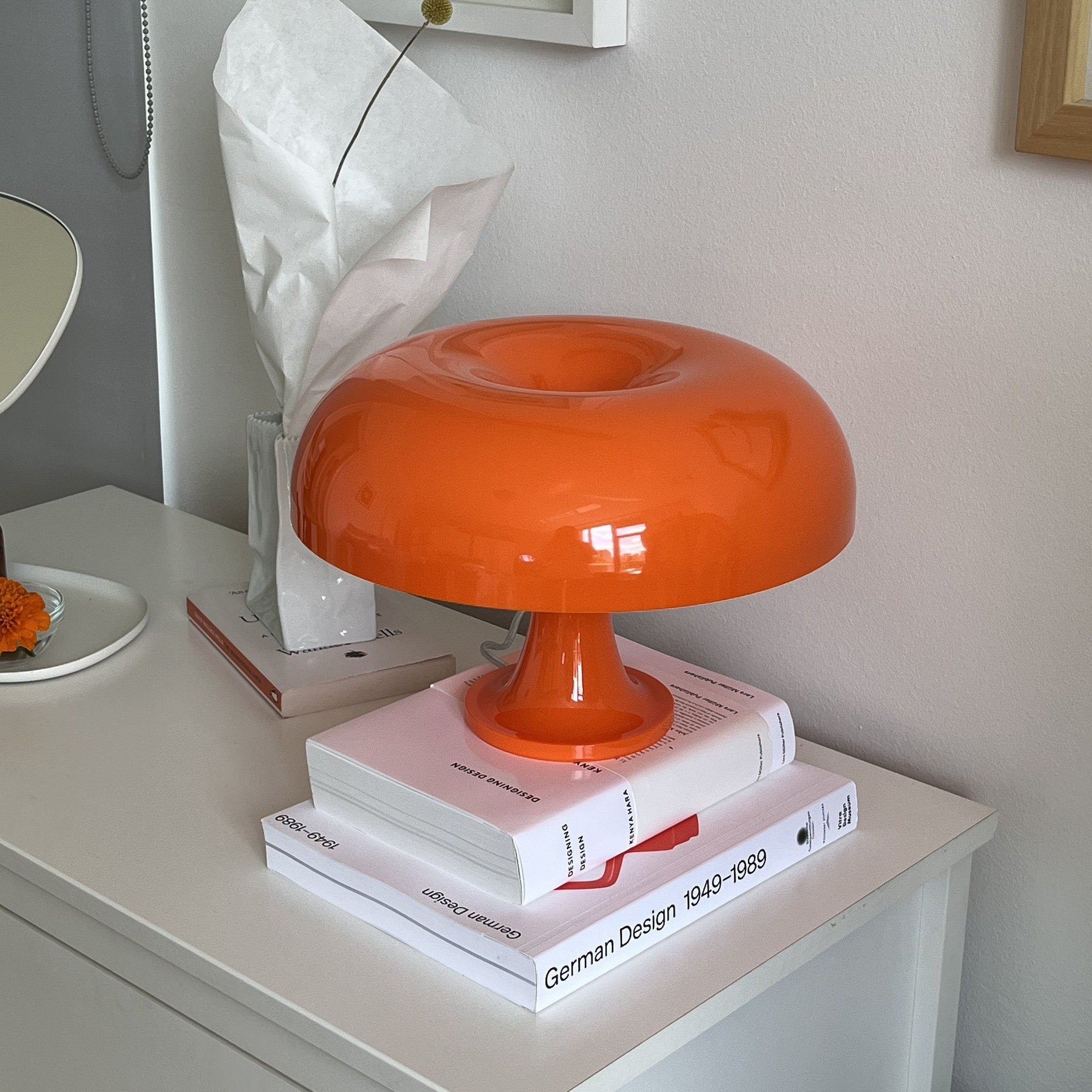 Retro Mushroom Table Lamp | 1960s Italian Design, 4x E14