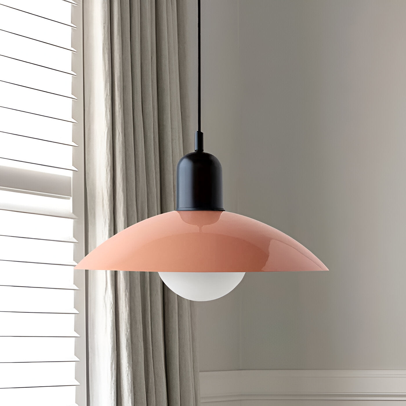 Bauhaus Macaron Pendant Light | Nordic Minimalist, Iron