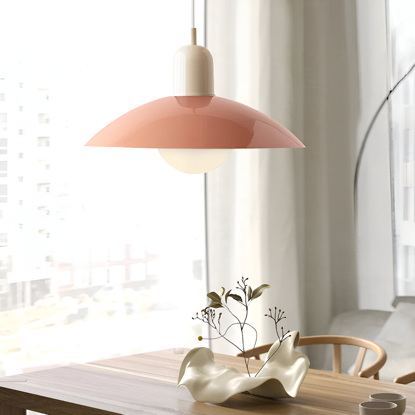 Bauhaus Macaron Pendant Light | Nordic Minimalist, Iron