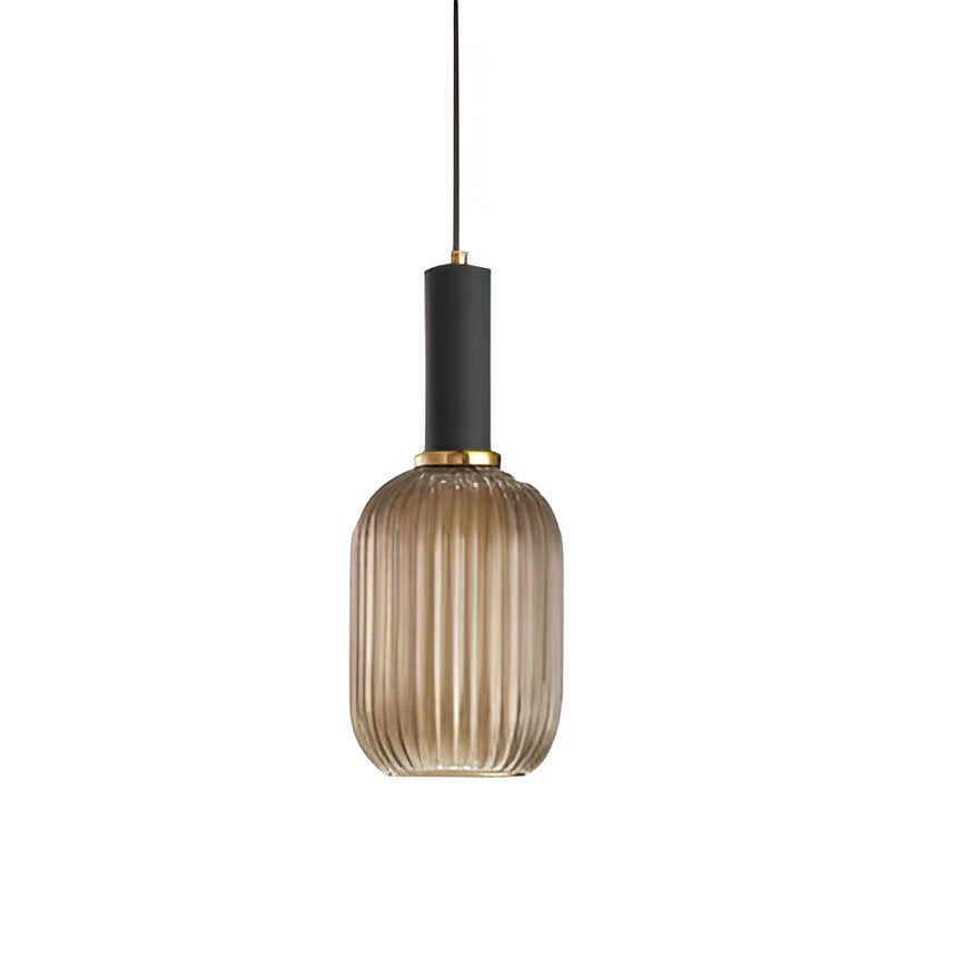 Retro Tinted Glass Pendant Light | Nordic Style, E27