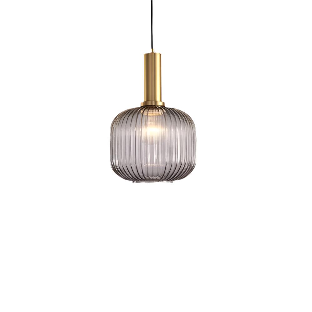 Retro Tinted Glass Pendant Light | Nordic Style, E27