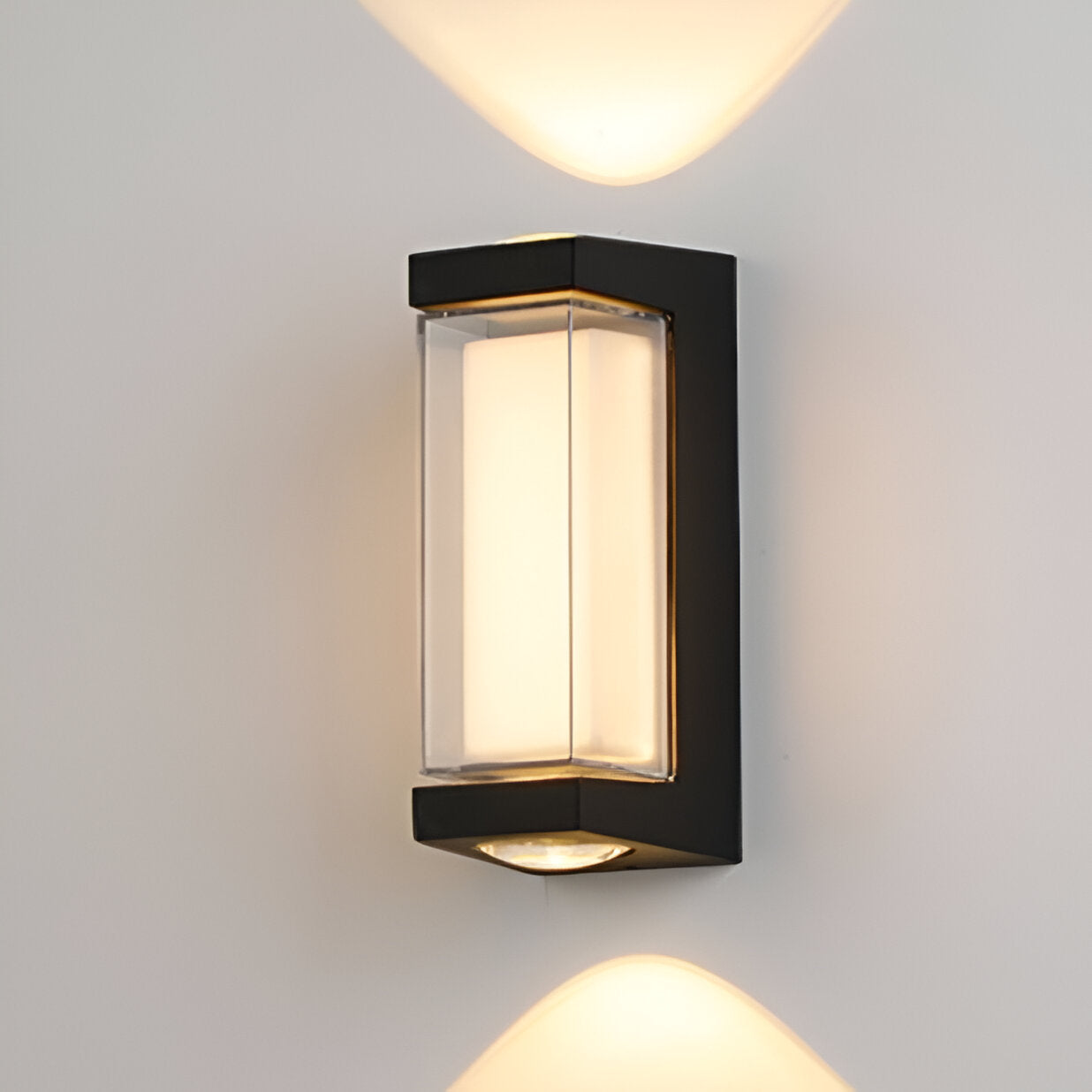 Outdoor Up Down Wall Light | Nordic Minimalist, 3000K Warm White