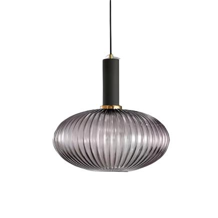 Retro Tinted Glass Pendant Light | Nordic Style, E27