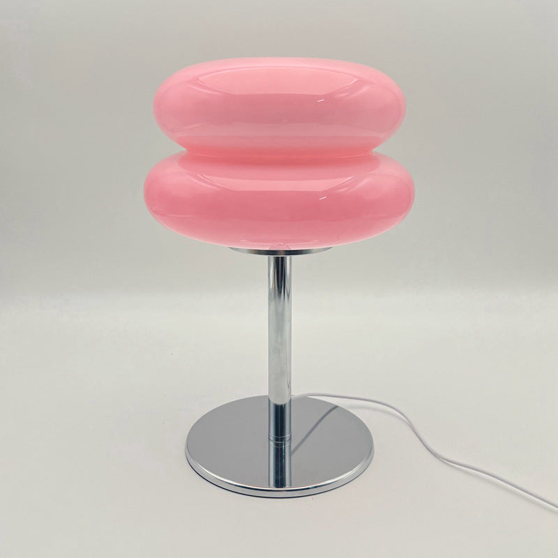 Cloud Glass Table Lamp | Retro G9 Design, Chrome Base