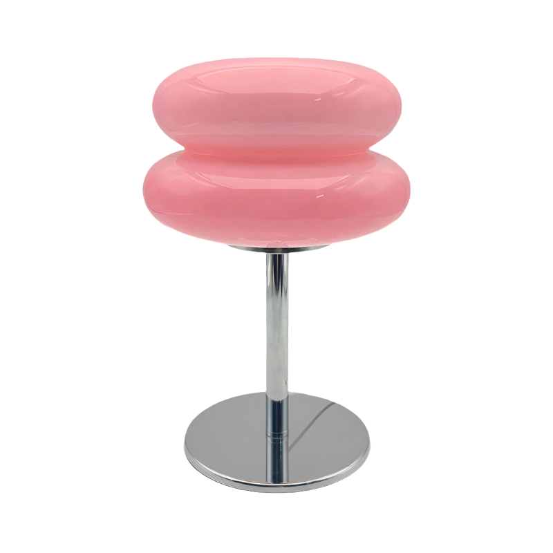 Cloud Glass Table Lamp | Retro G9 Design, Chrome Base