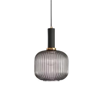 Retro Tinted Glass Pendant Light | Nordic Style, E27